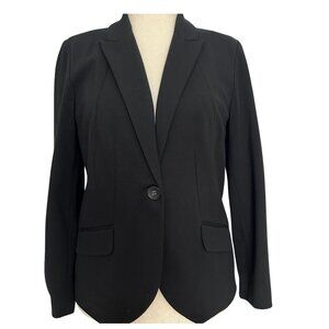 Chico’s Fully Lined Women’s Blazer/Jacket Size‎ Medium 8/10 in Black